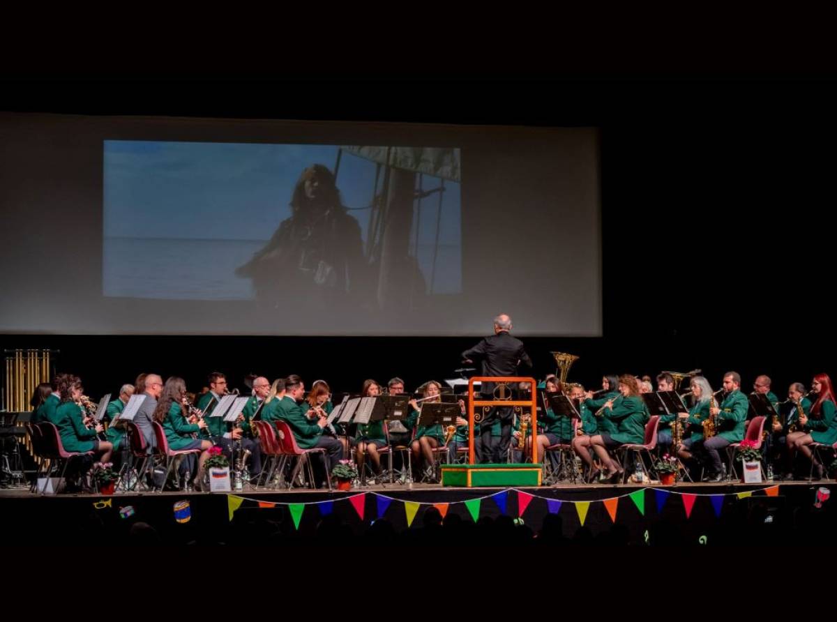 Il Corpo Musicale Giuseppe Verdi sul palco del Concordia per il grande concerto di primavera che apre il 150esimo della banda